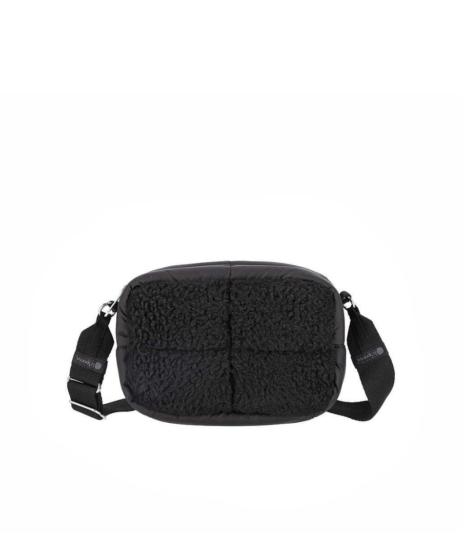 LeSportsac Sale | Puffy Sherpa Cube Crossbody