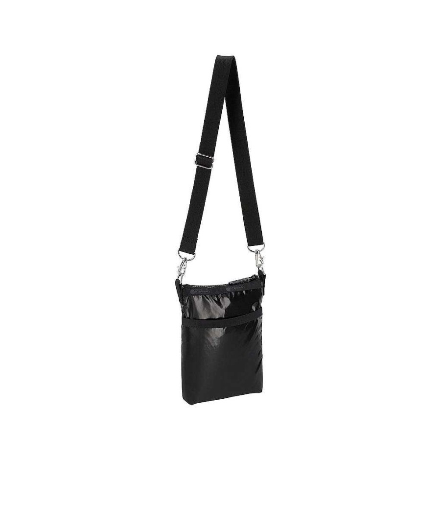 LeSportsac Black Bags | 3-Zip Crossbody