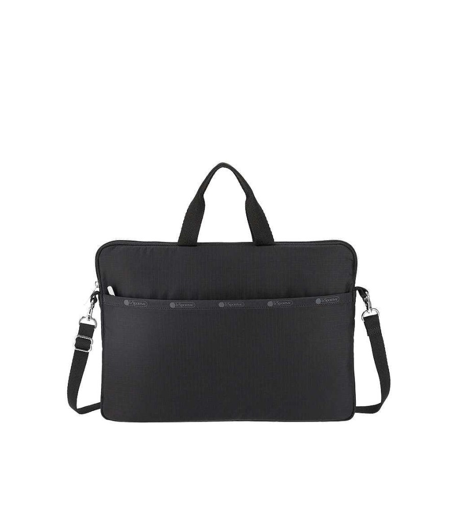 LeSportsac Black Bags | Top Handle Laptop Case