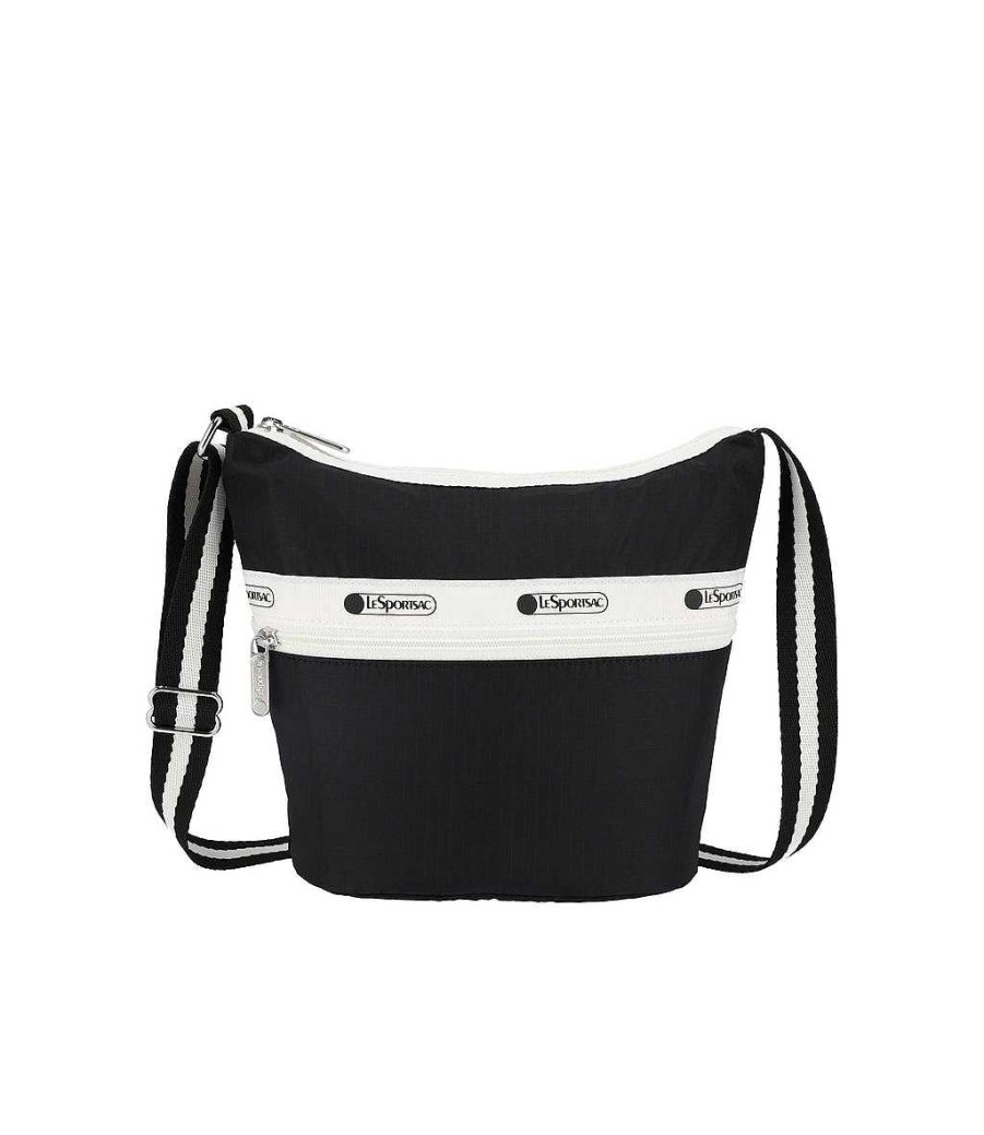 LeSportsac Black Bags | Mini Bucket Shoulder Bag