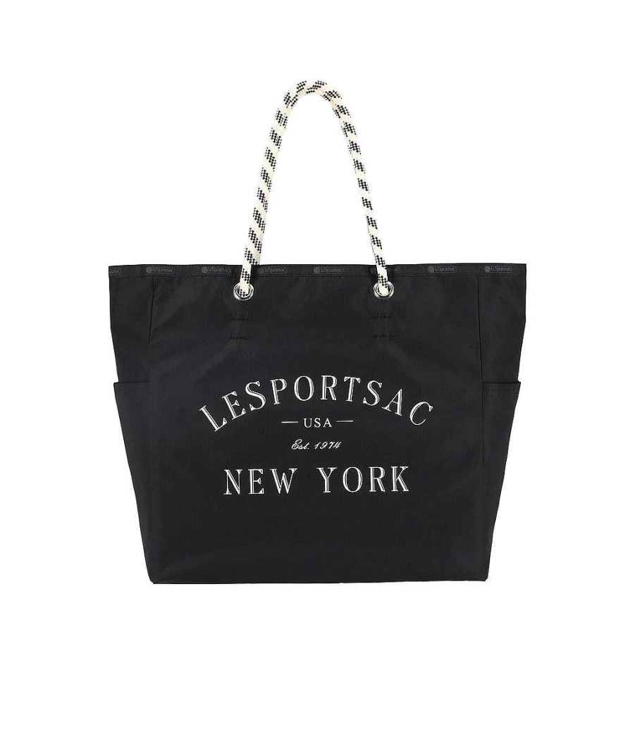 LeSportsac Black Bags | Large Two-Way Tote